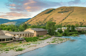 Image of the DoubleTree Hotel in Missoula Montana.