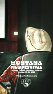Poster for Montana Film Festival.