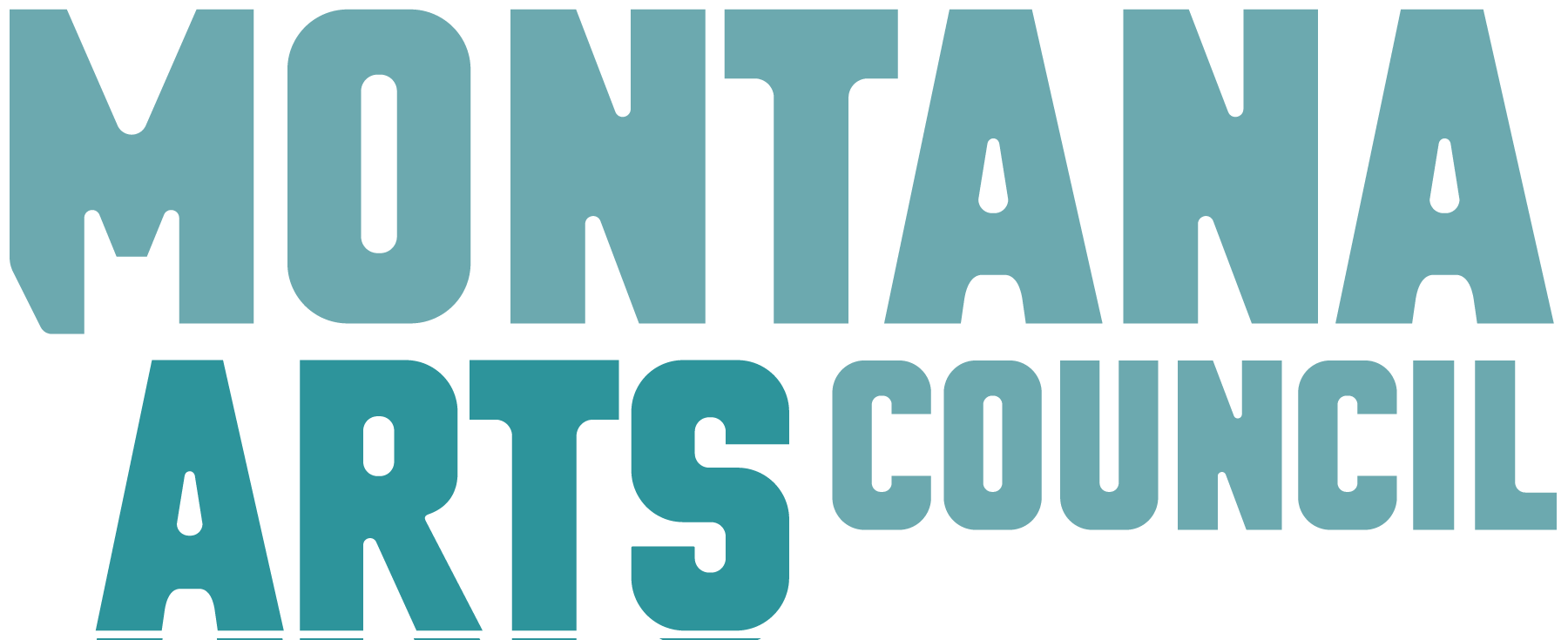 Logo for the Montana Arts Council.