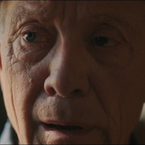 Image of person crying close up.
